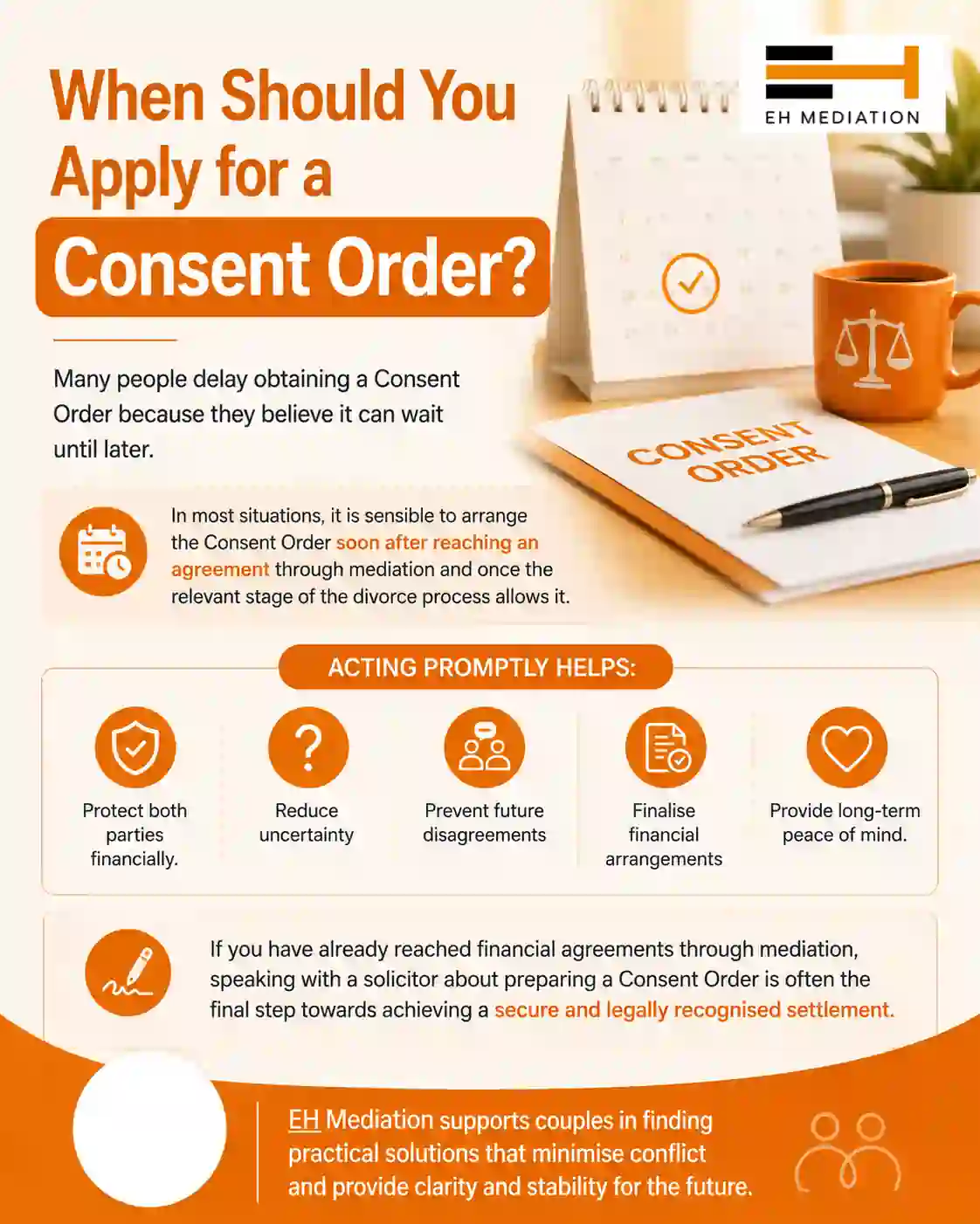 When Should You Apply for a Consent Order Long Eaton?